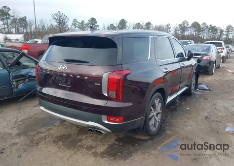 2022 Hyundai Palisade Sel from USA, damaged, VIN KM8R4DHE6NU484805